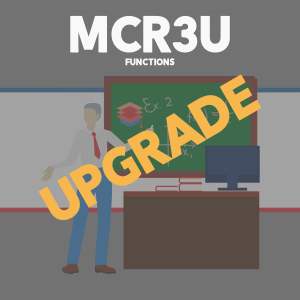 Upgrade MCR3U