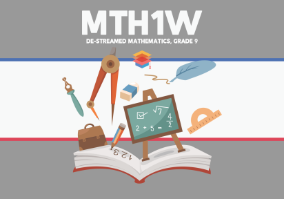MTH1W – Mathematics – Grade 9