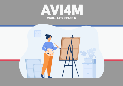 AVI4M – Visual Arts Grade 12