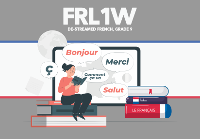 FRL1W – De-streamed French – Grade 9