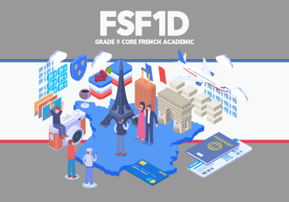 FSF1D – Core French – Grade 9