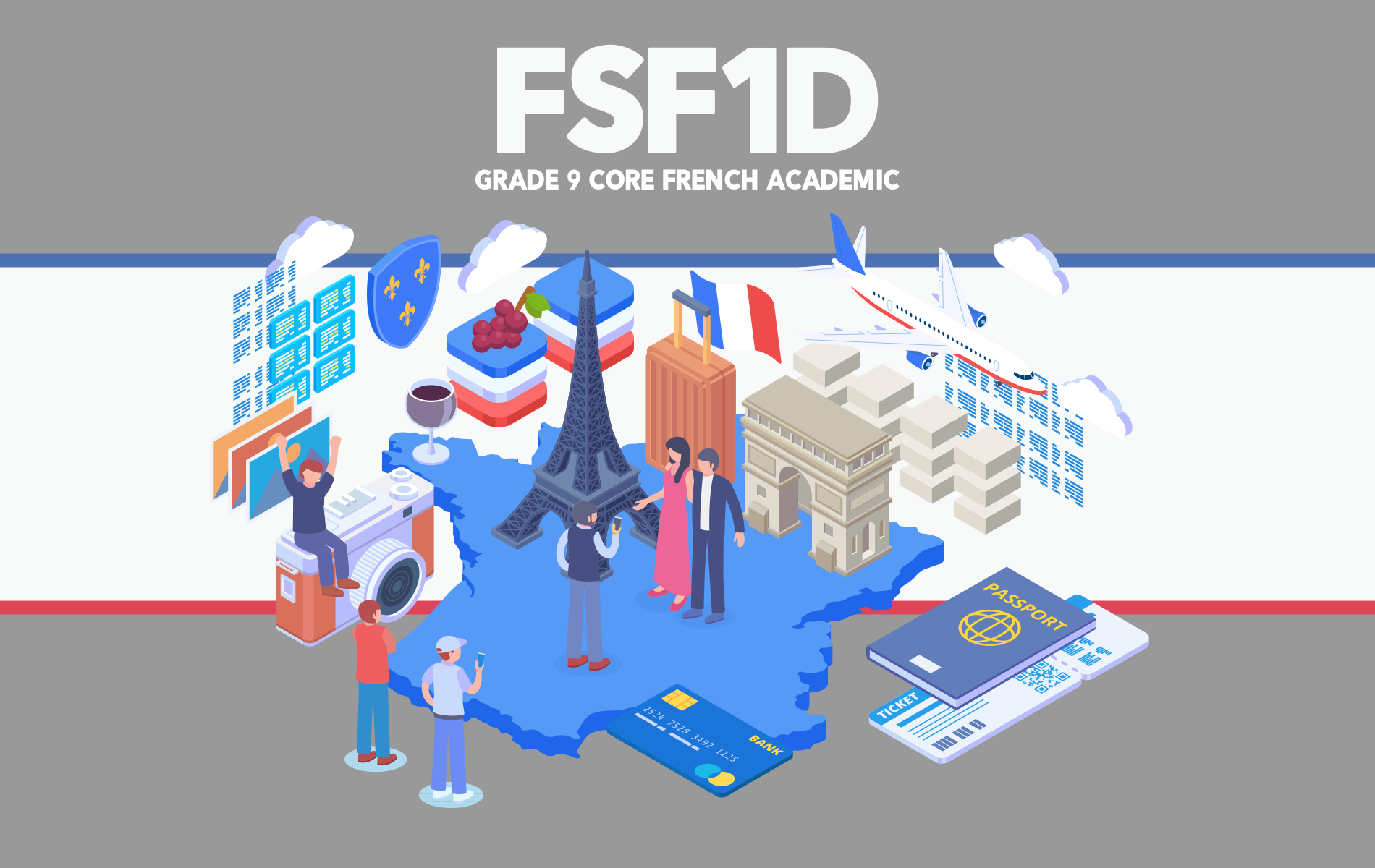 FSF1D – French – Grade 9