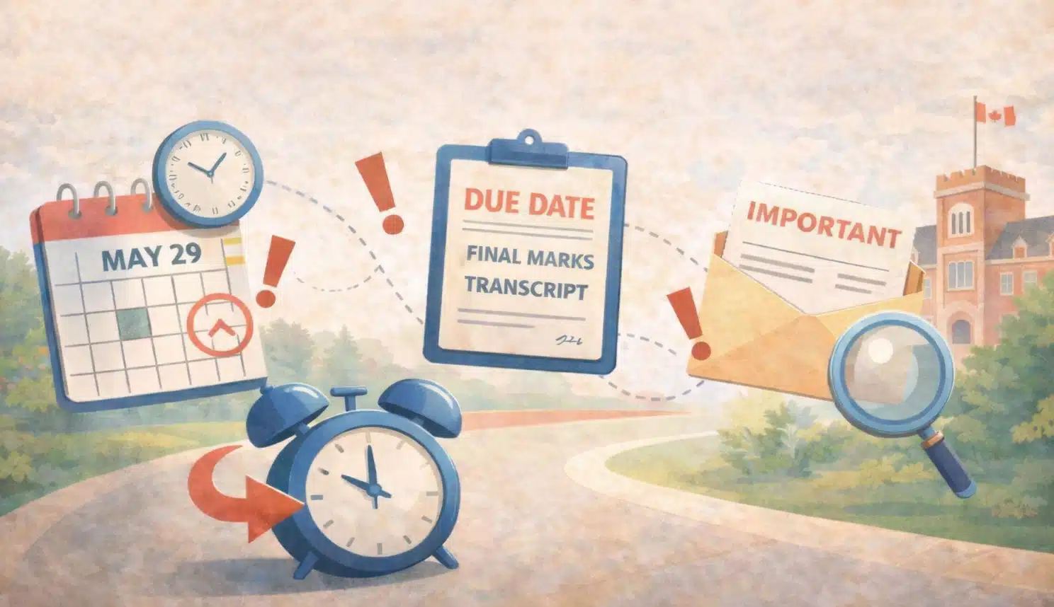 illustration-of-a-girl-going-to-university-for-can-i-acccept-multiple-university-offers