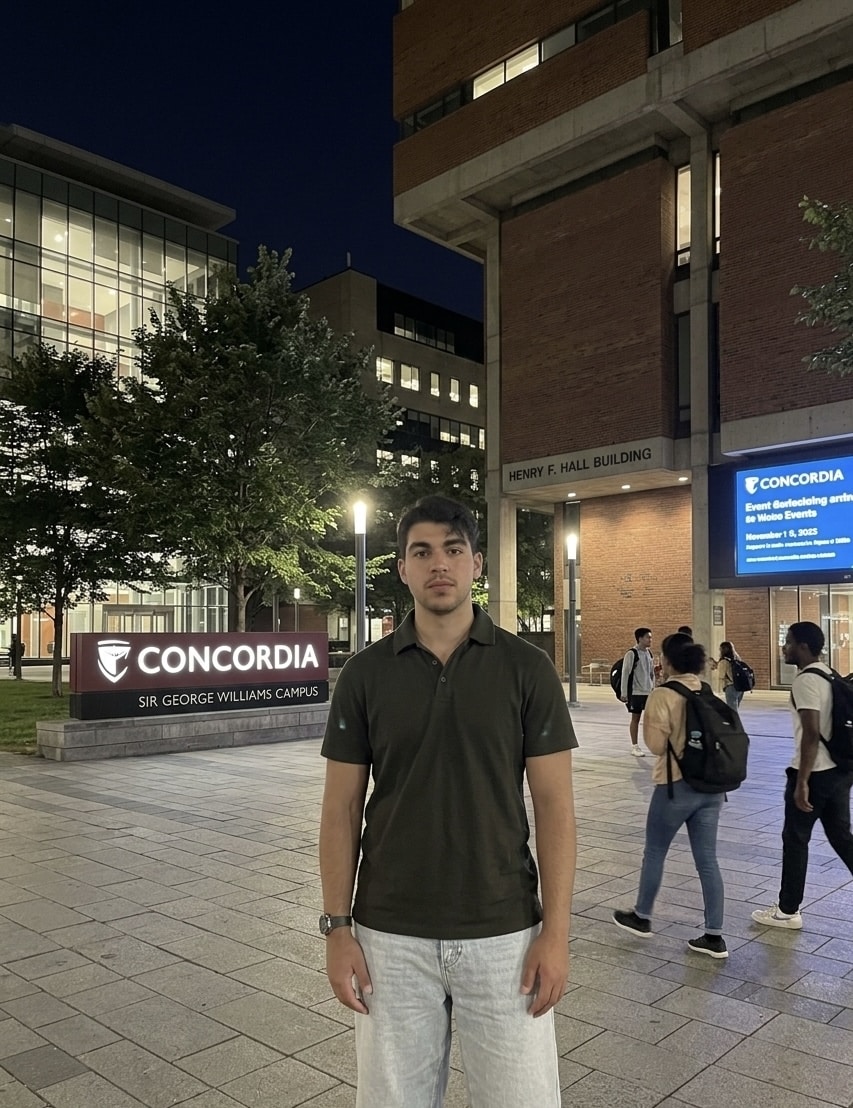 OES graduate outside Concordia University, Sir George Williams Campus
